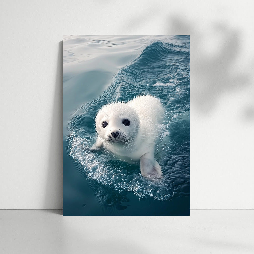 The Sea Smile of the Seal Pup