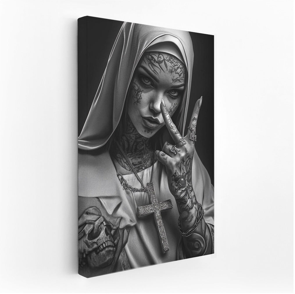 The Tattooed Monk: Secrets of Contrasts