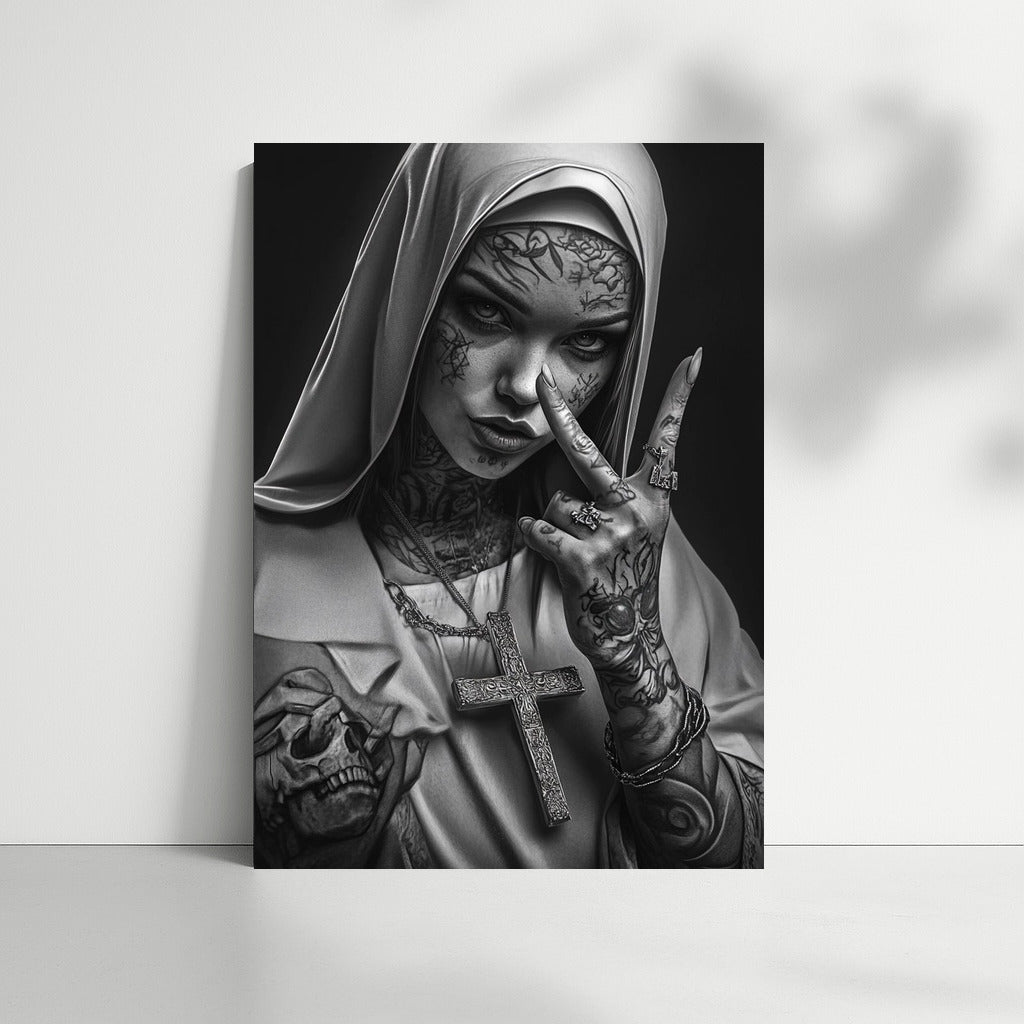 The Tattooed Monk: Secrets of Contrasts