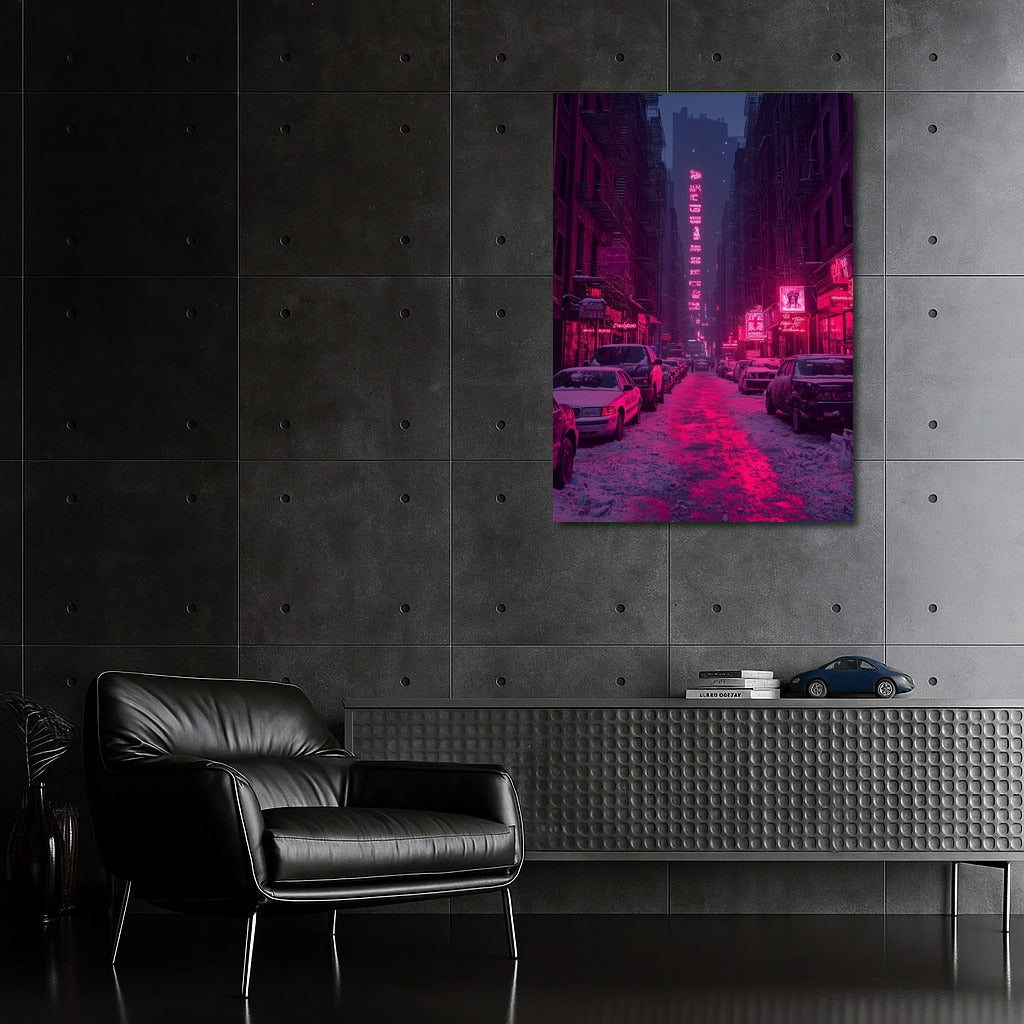 Pink Whisper of the Night City Dream