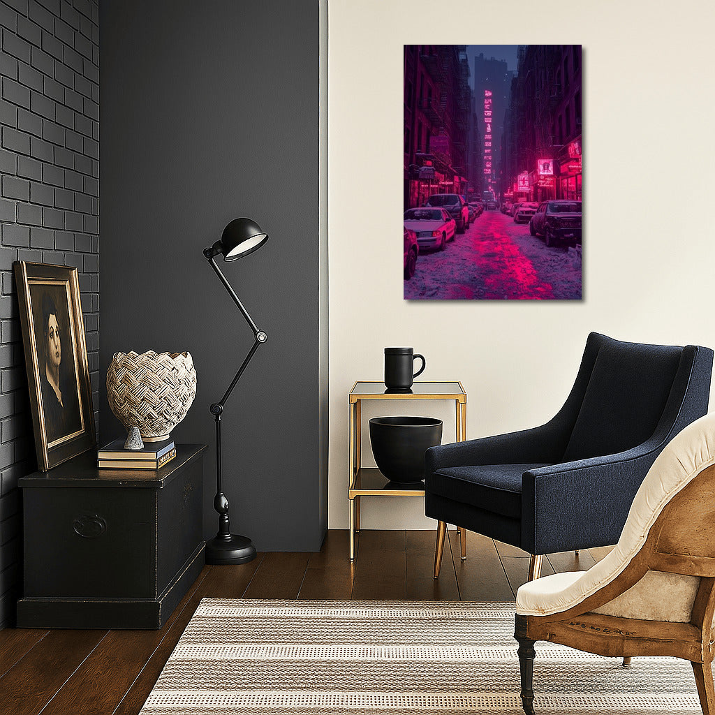 Pink Whisper of the Night City Dream