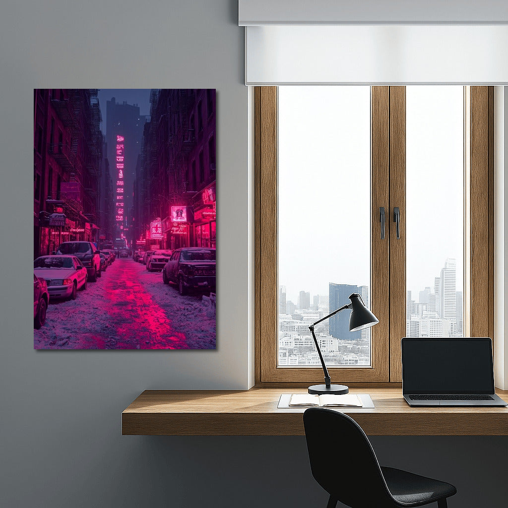 Pink Whisper of the Night City Dream