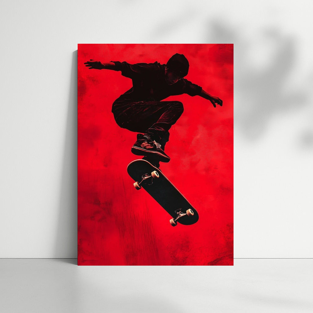 Skater's Flight: Energy in Motion