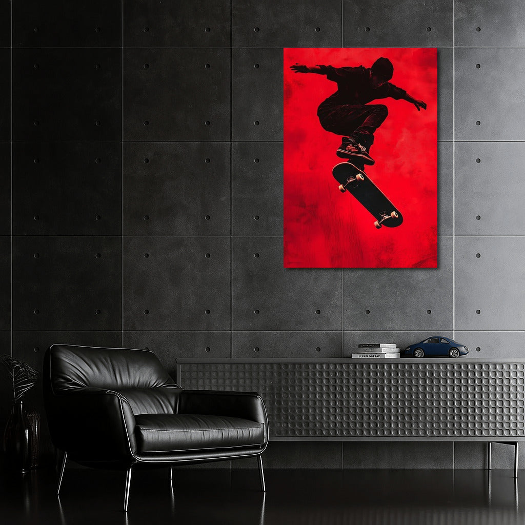 Skater's Flight: Energy in Motion