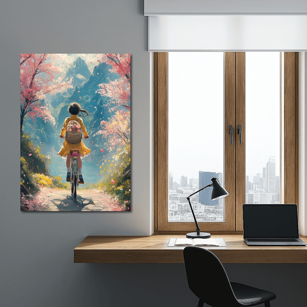 Spring Cyclist: The Path to the Heights