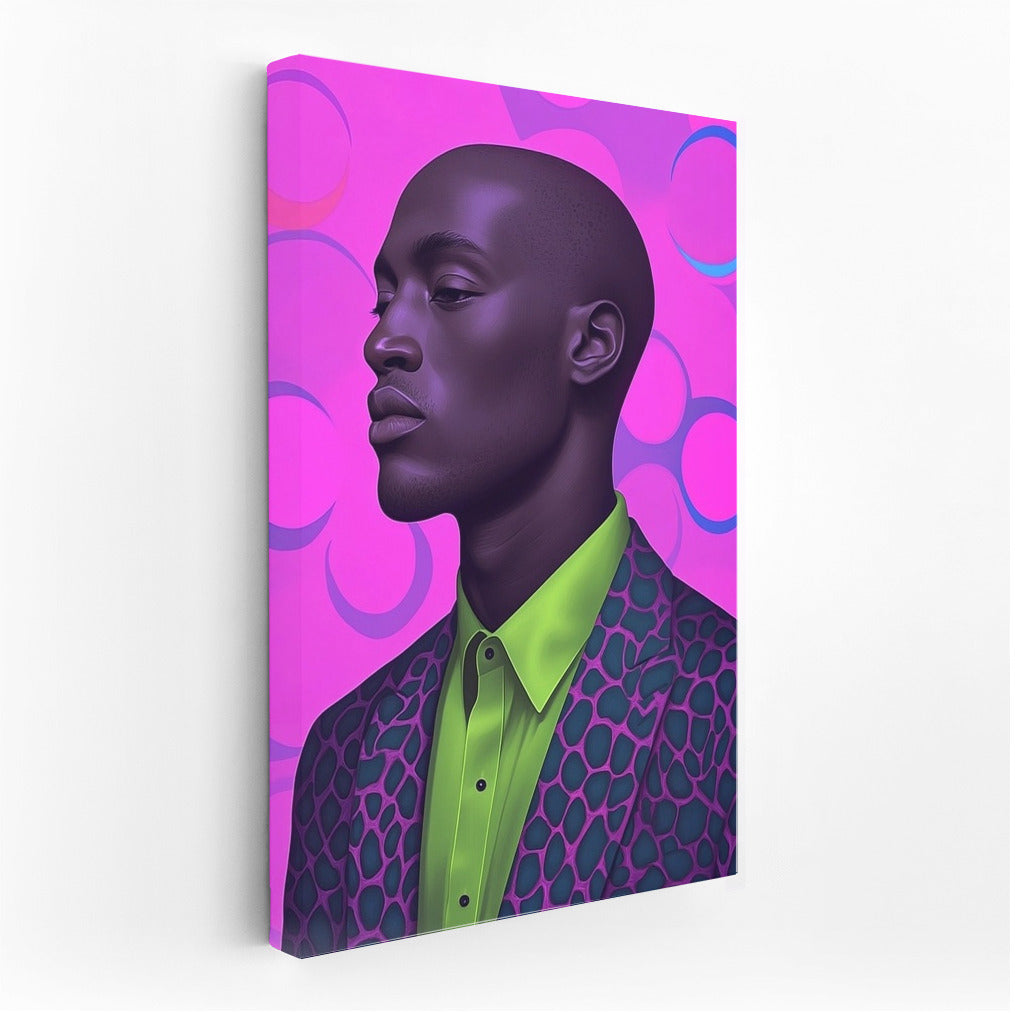 Purple-green charm