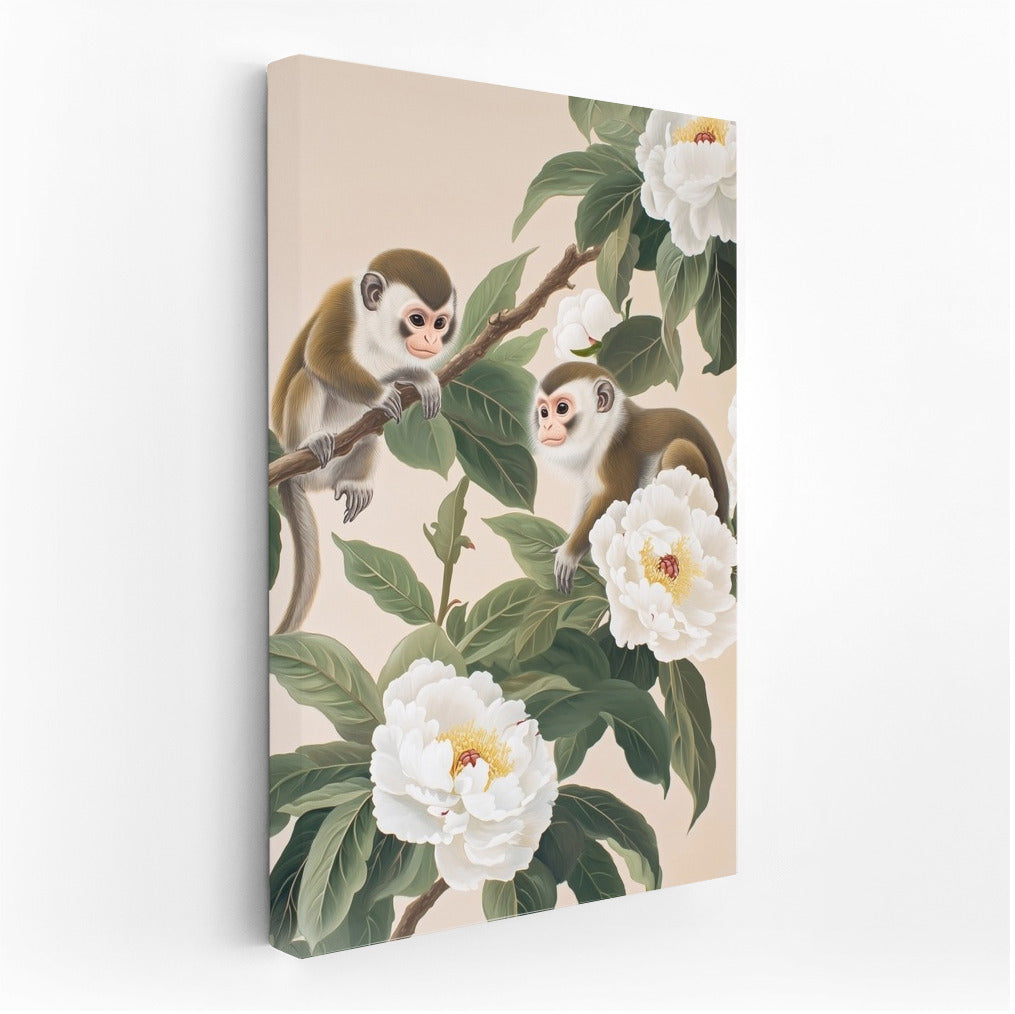 Peonies and Pranksters: Nature's Symphony