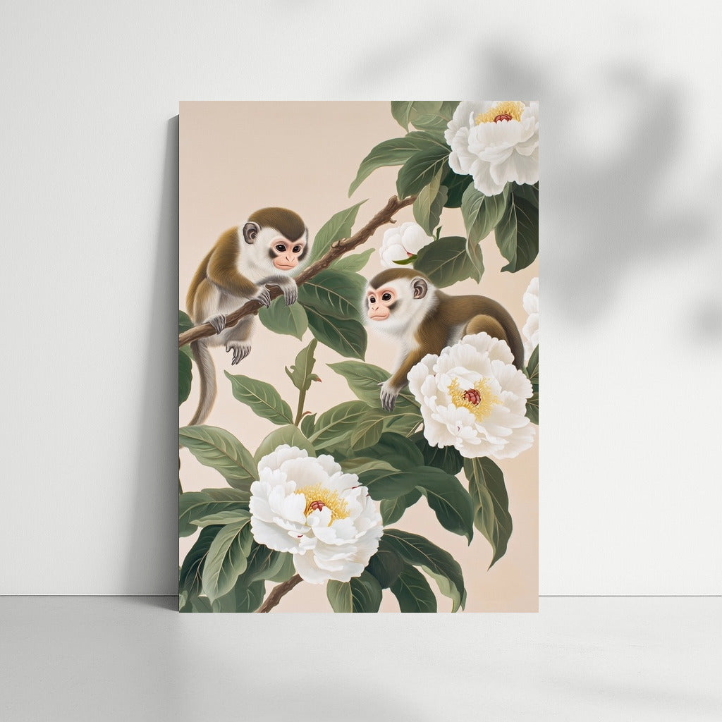 Peonies and Pranksters: Nature's Symphony