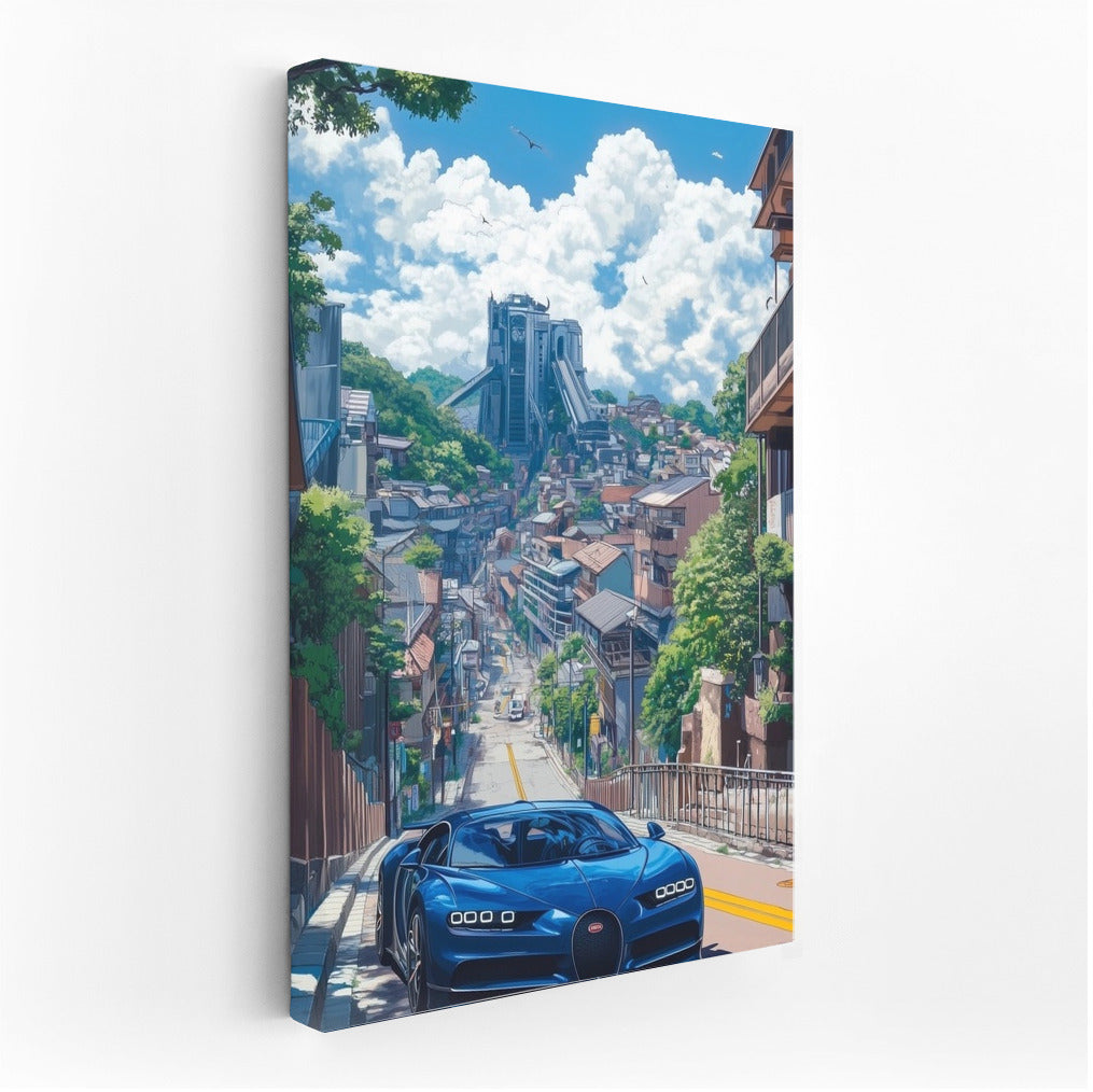 Harmony of Speed: Bugatti in the Urban Ensemble