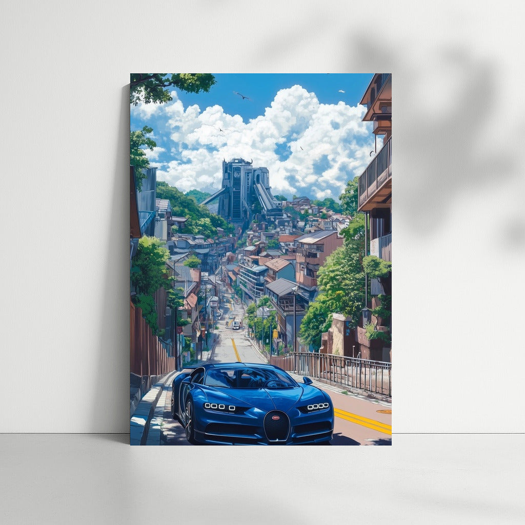 Harmony of Speed: Bugatti in the Urban Ensemble