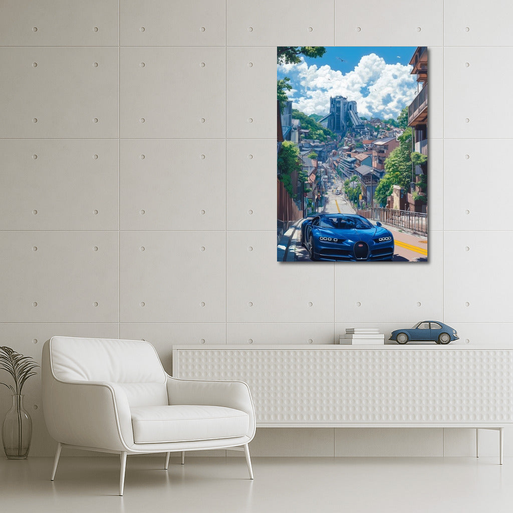 Harmony of Speed: Bugatti in the Urban Ensemble