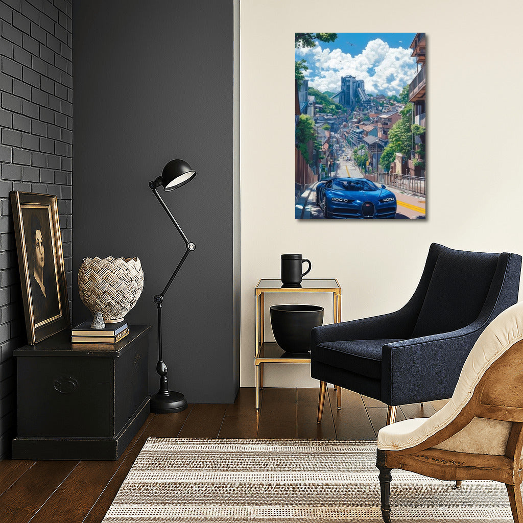 Harmony of Speed: Bugatti in the Urban Ensemble