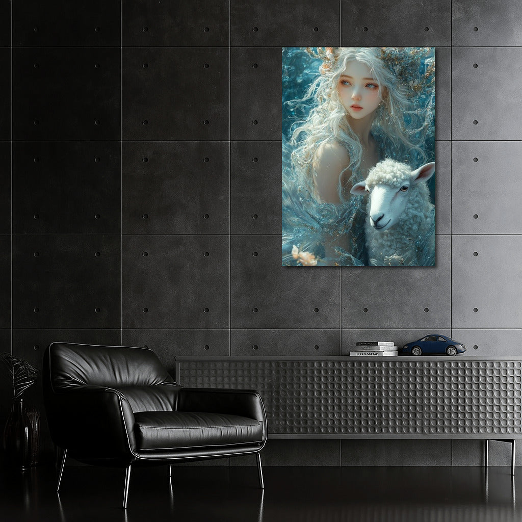 The Shepherdess's Dream: A Symphony of Ephemerality and Wool