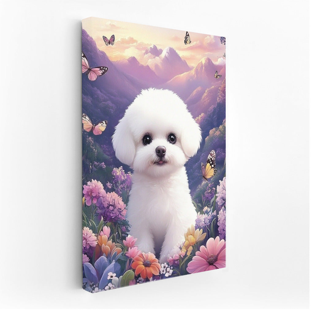 Puppy's Flower Symphony