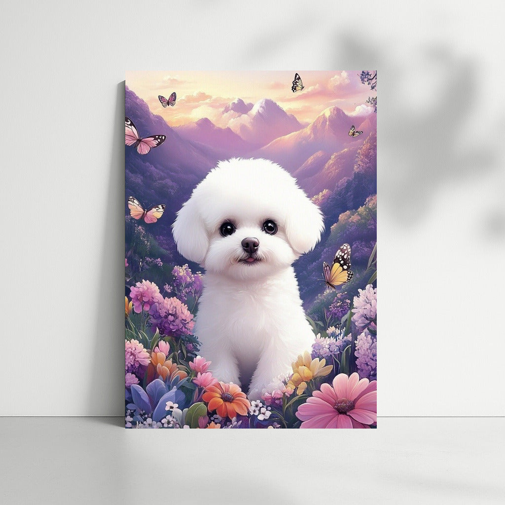 Puppy's Flower Symphony
