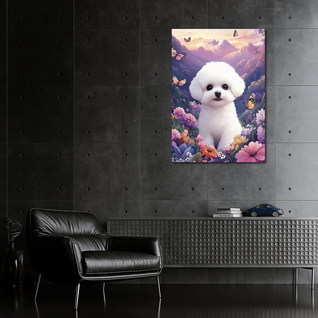 Puppy's Flower Symphony