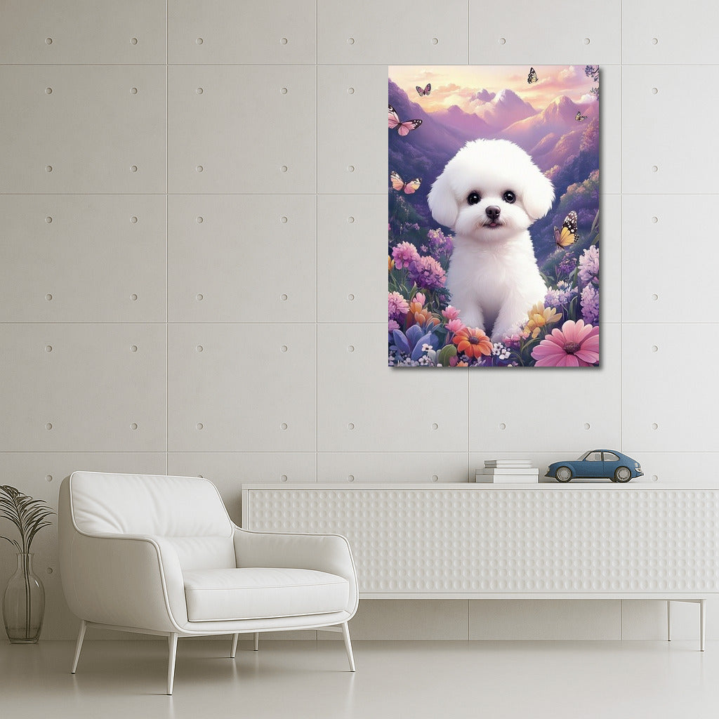 Puppy's Flower Symphony