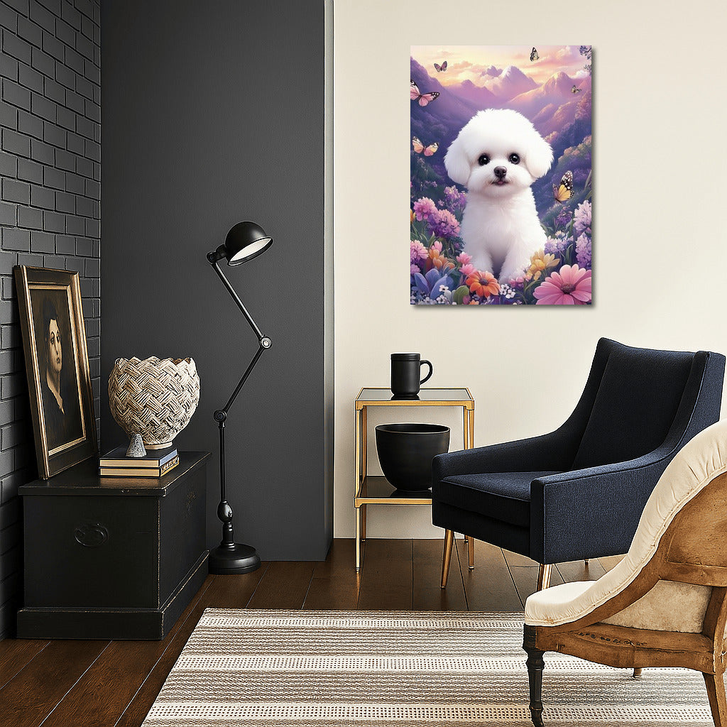 Puppy's Flower Symphony