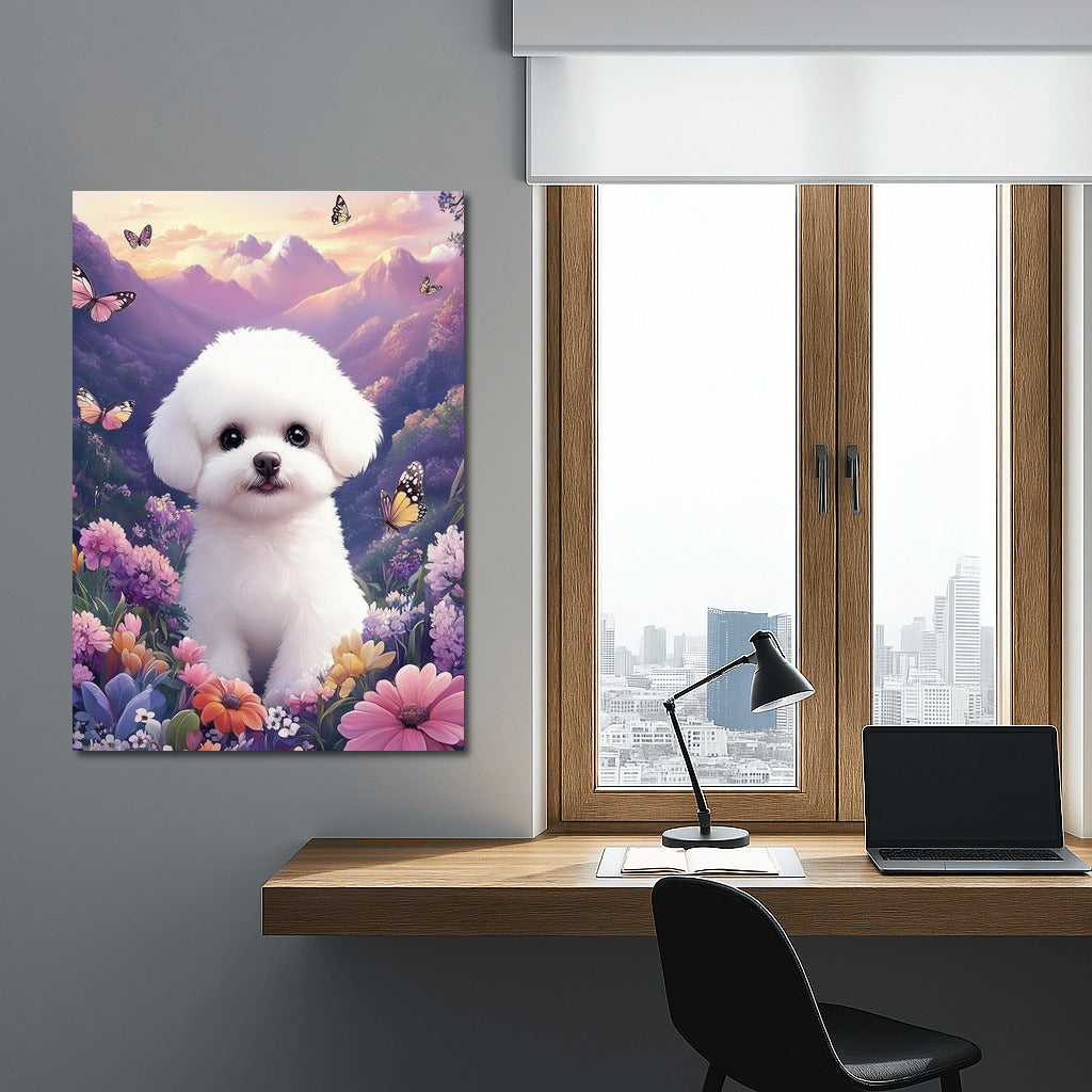Puppy's Flower Symphony