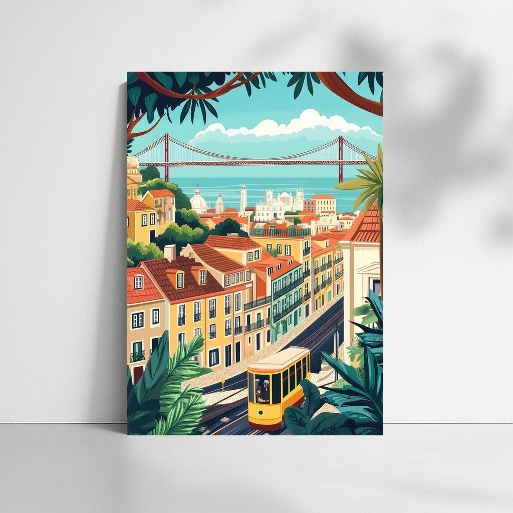 A Tram of Dreams on the Sunny Bridge