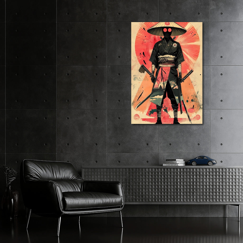 Dance of the Samurai in Flowers