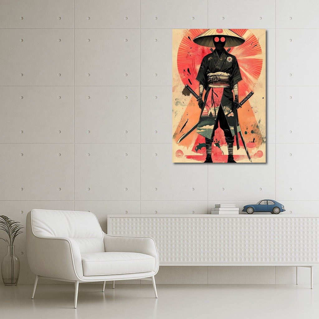 Dance of the Samurai in Flowers