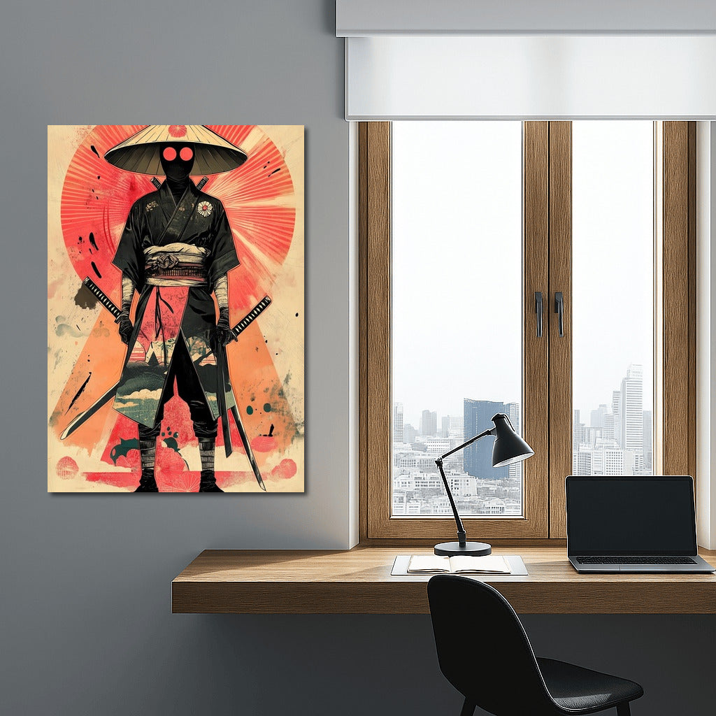 Dance of the Samurai in Flowers