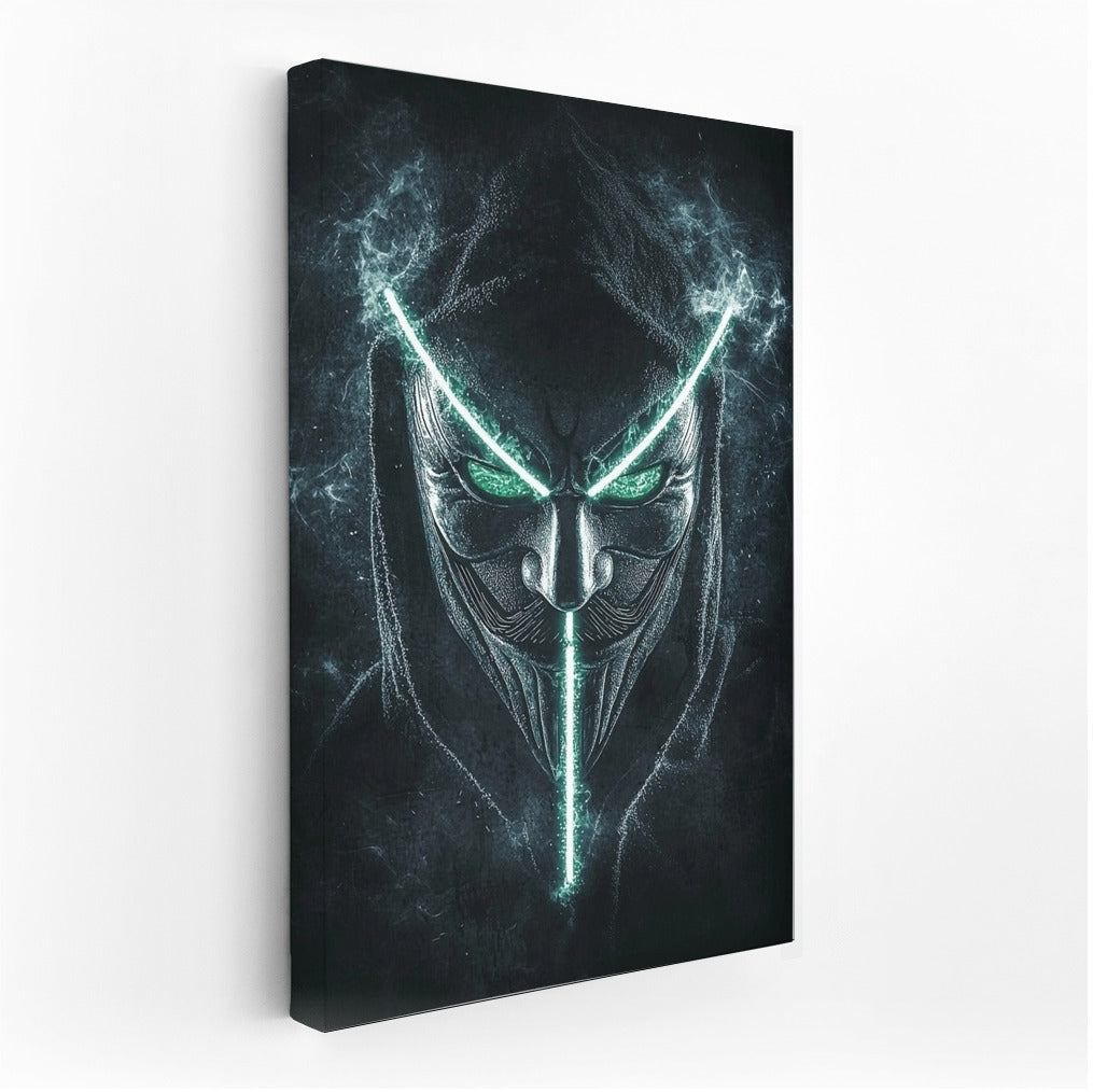 Neon Guardian of Mystery
