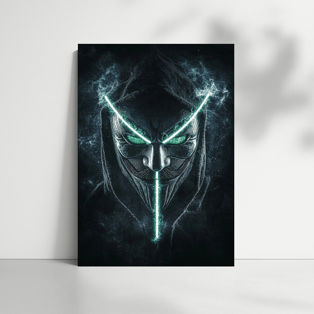 Neon Guardian of Mystery
