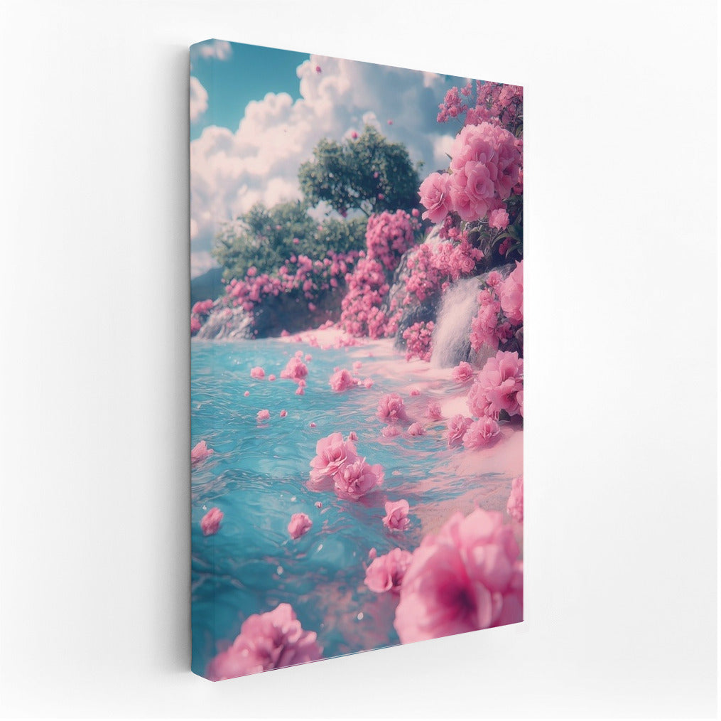 Pink Symphony of the Morning Shore