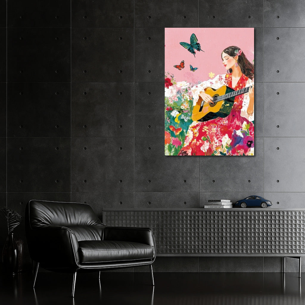 Melody of Flowers and Wings