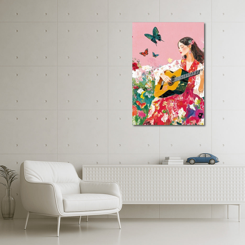 Melody of Flowers and Wings