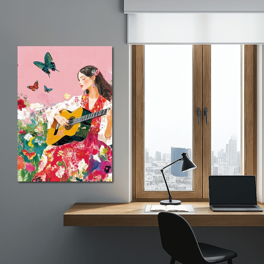 Melody of Flowers and Wings