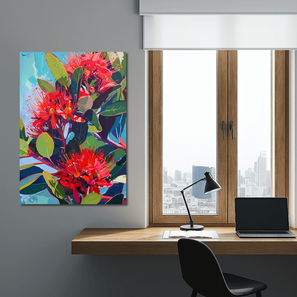 Dance of the Scarlet Peonies