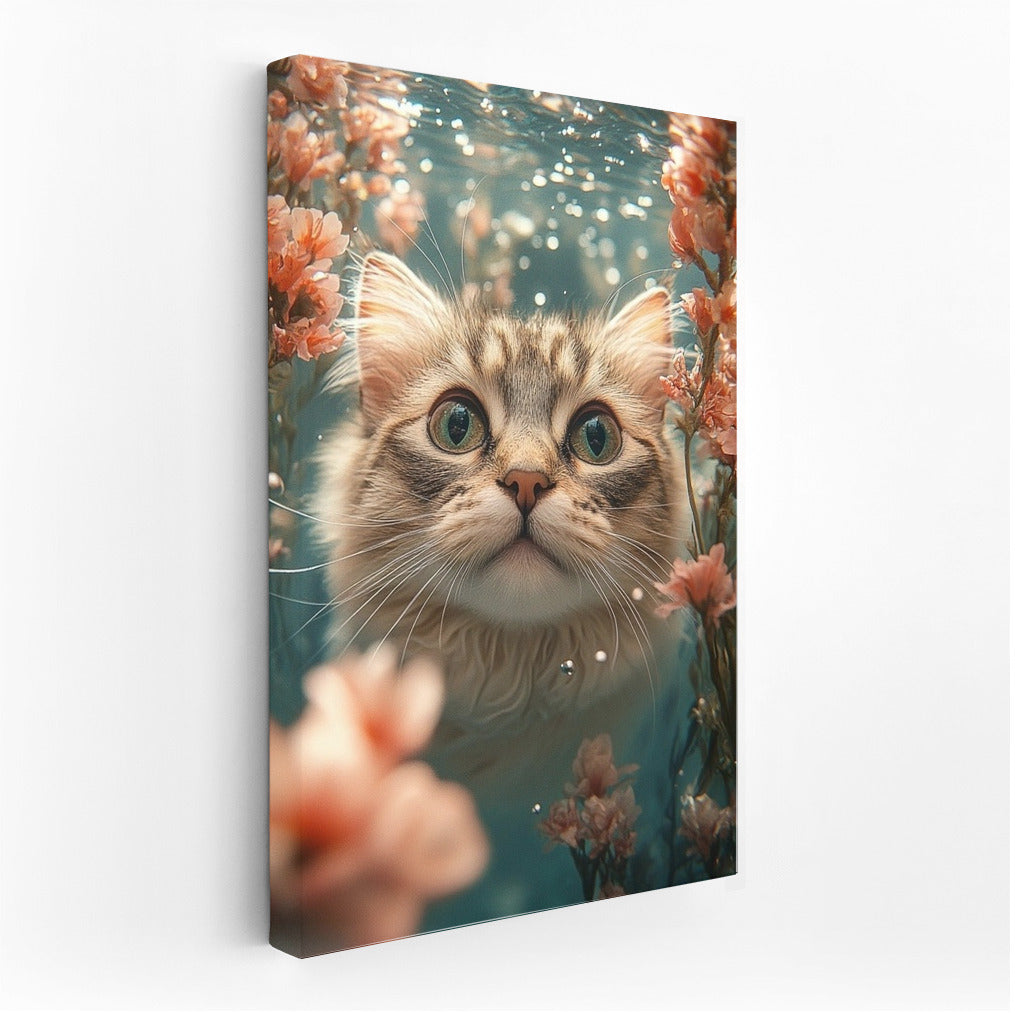 Cat's Flower Serenade