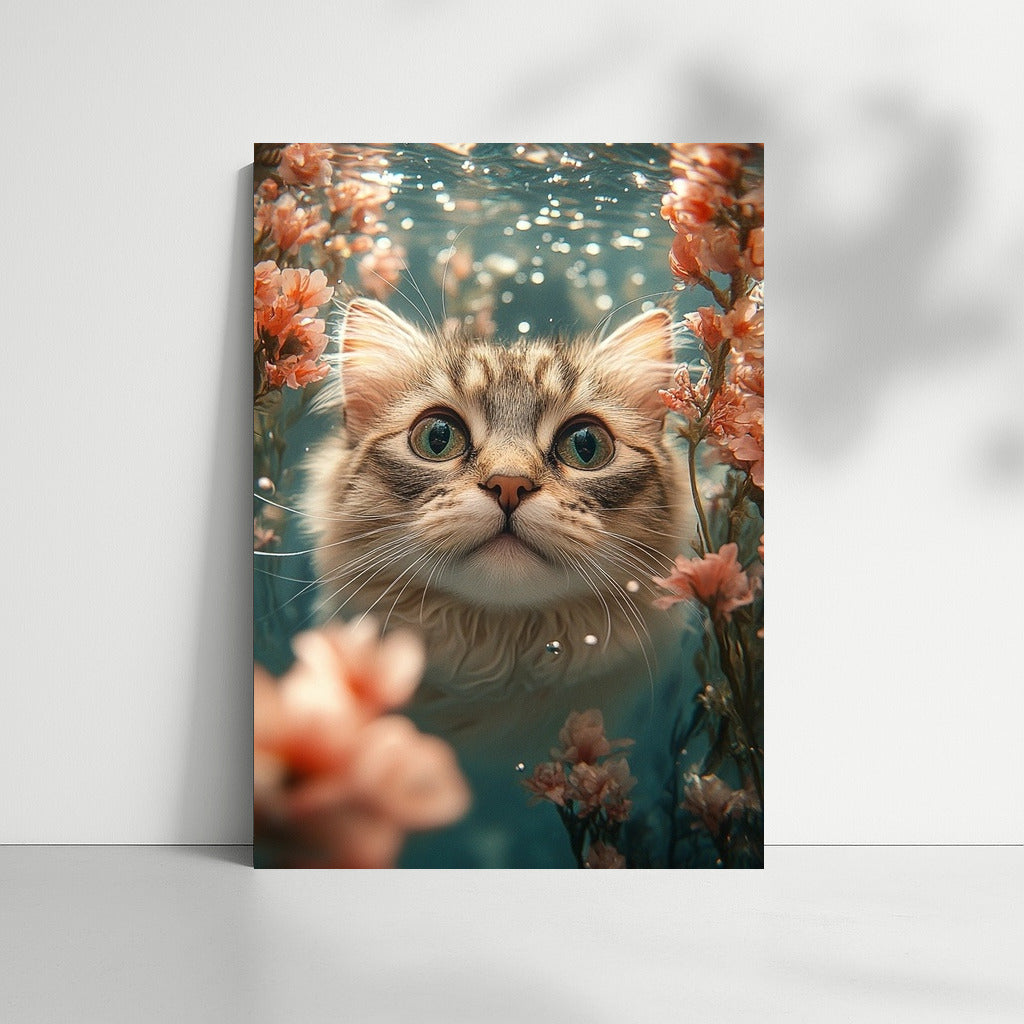 Cat's Flower Serenade