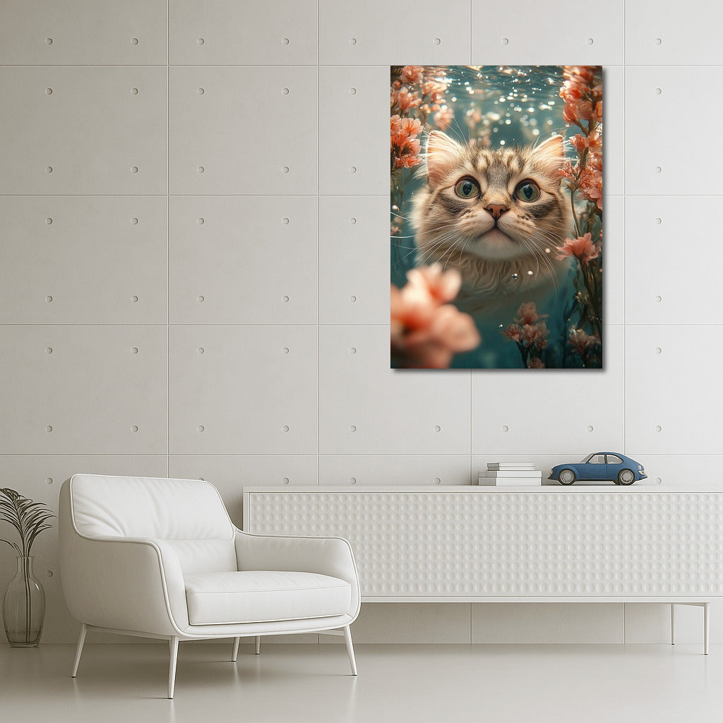 Cat's Flower Serenade