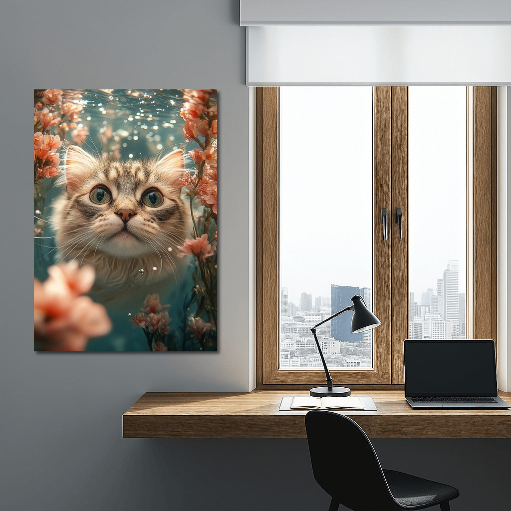 Cat's Flower Serenade