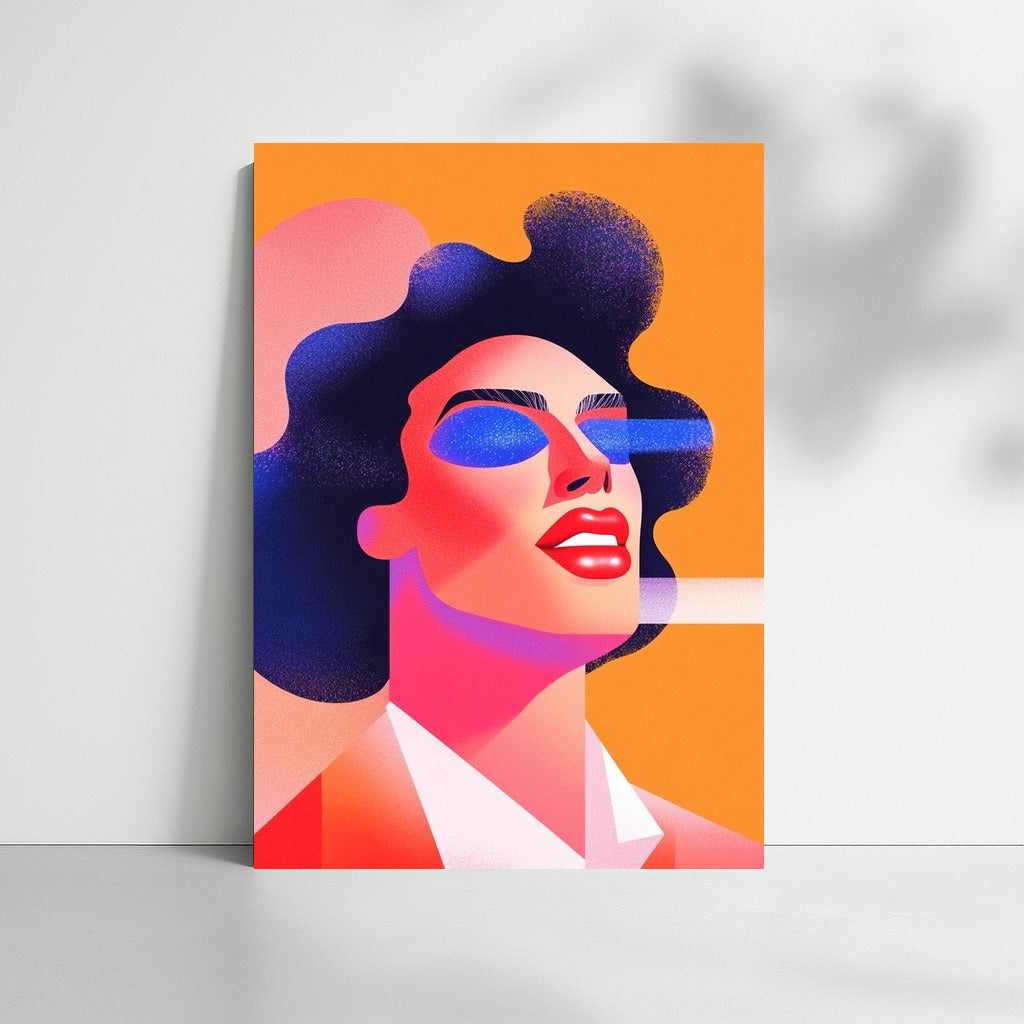 Neon Gaze: Oasis of Dreams
