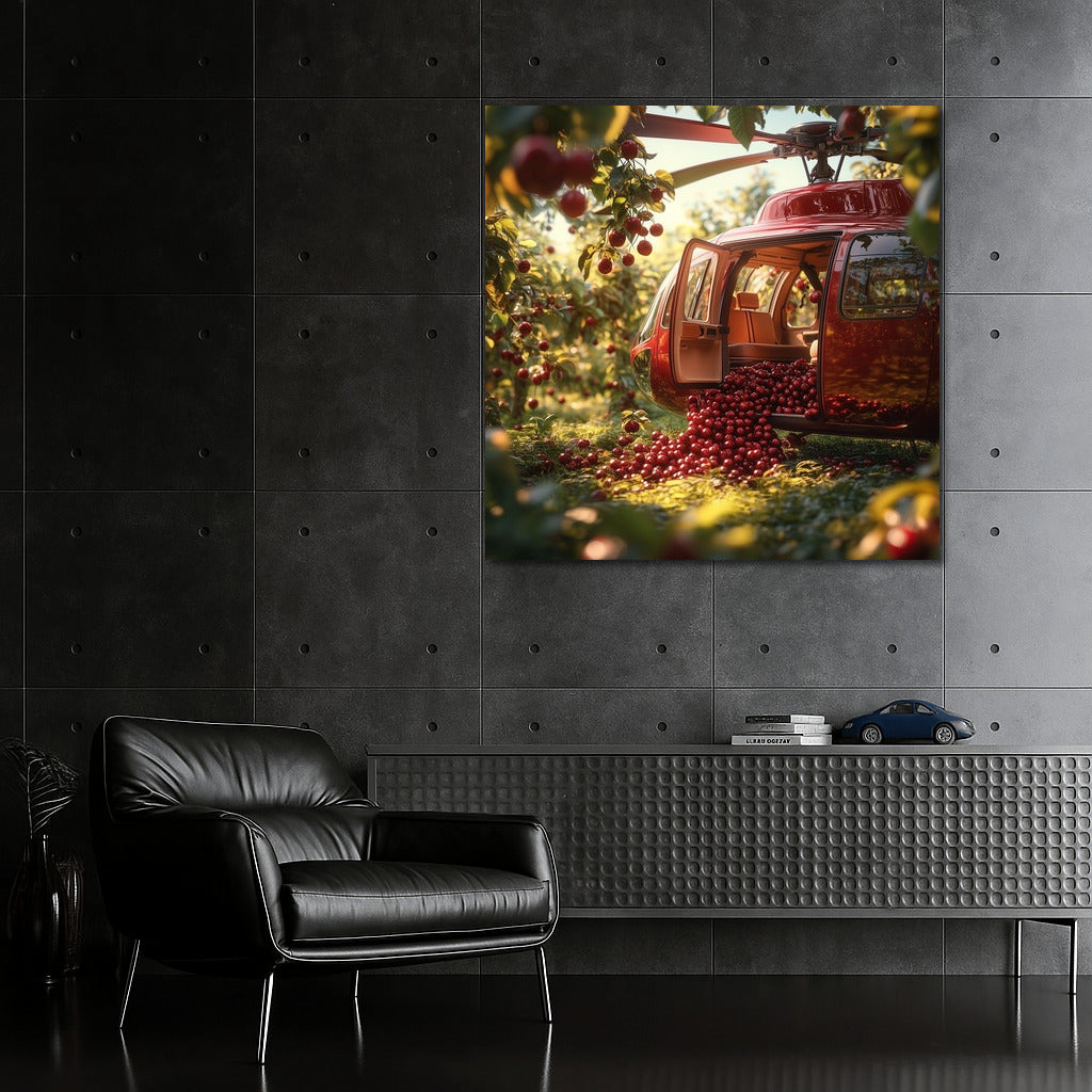 Helicopter in Sweet Stream
