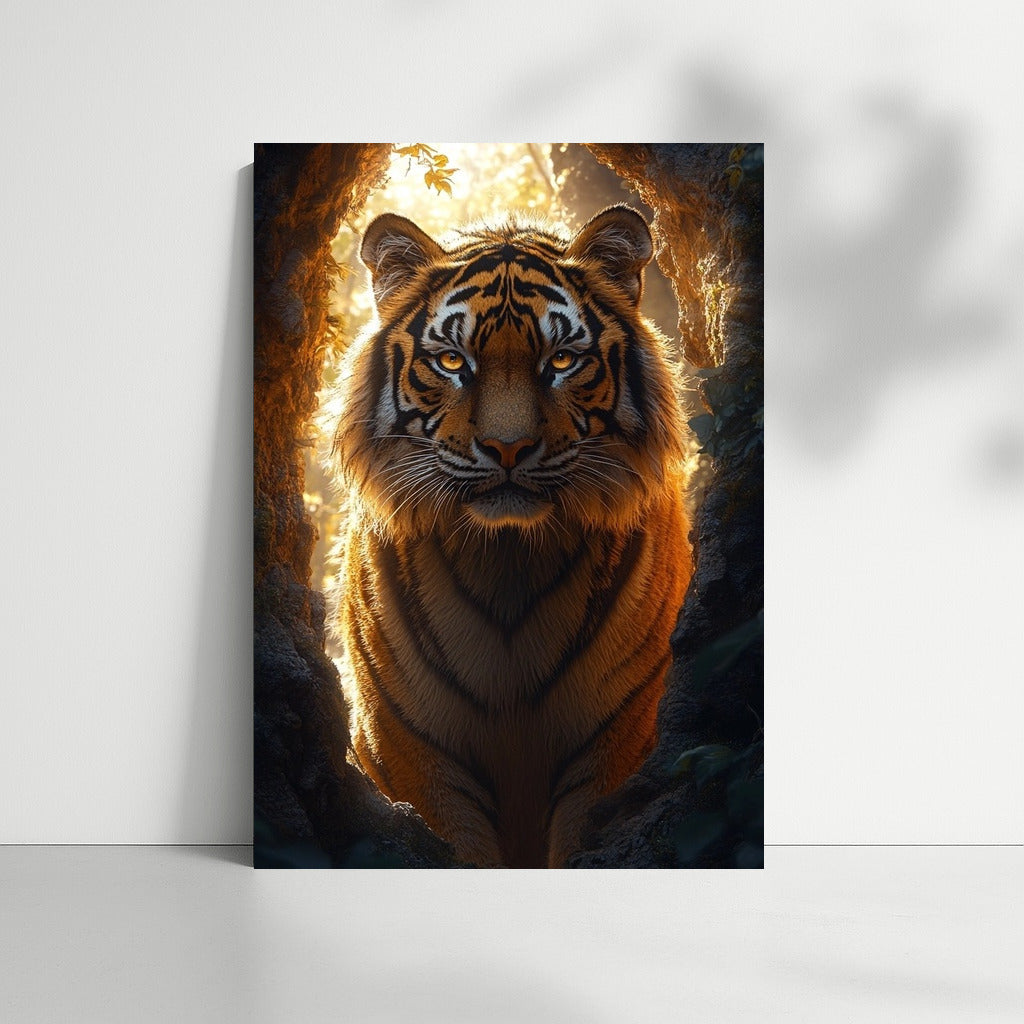 The Sunset Majesty of the Tiger