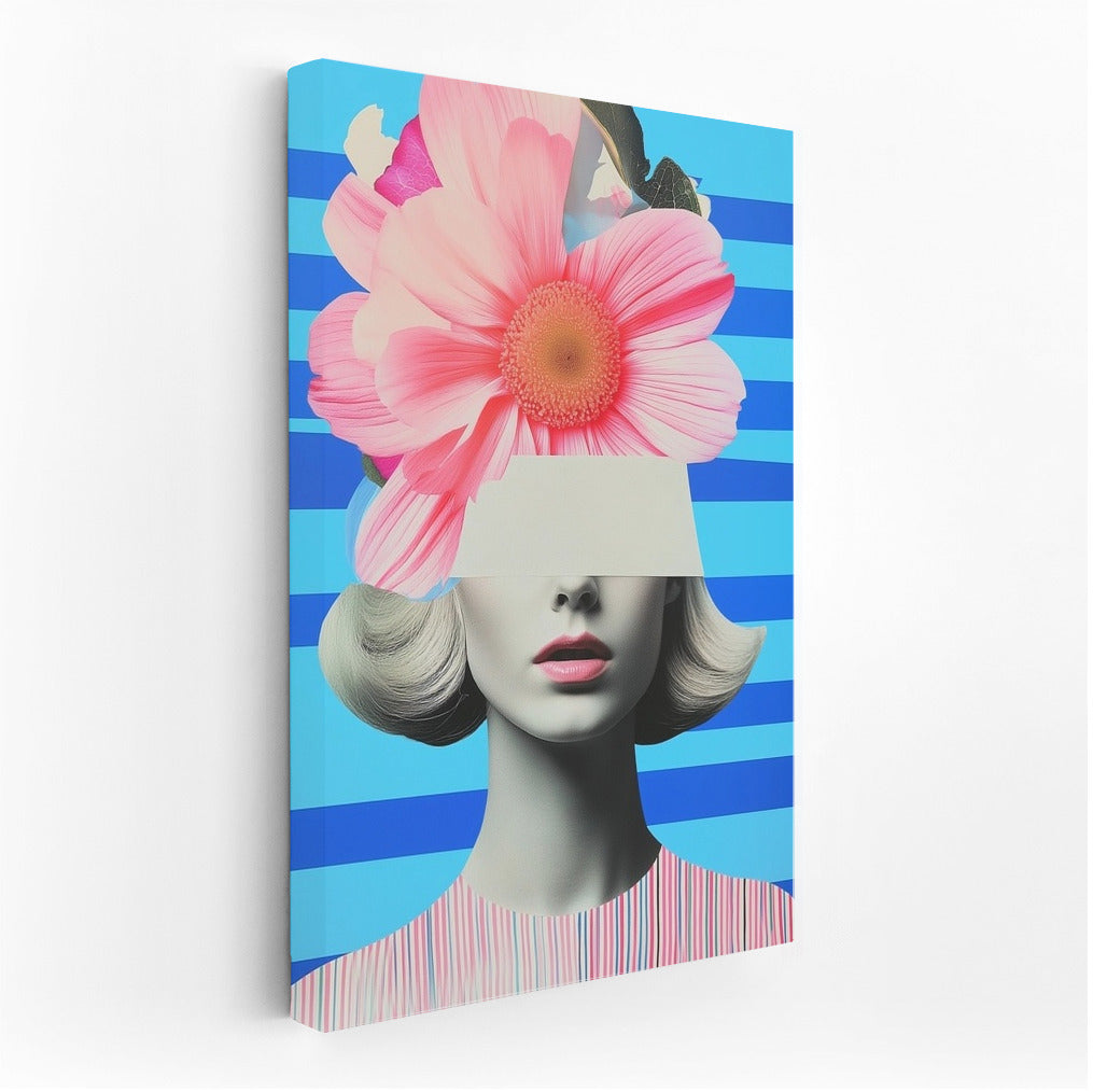 Flower Symphony in Stripes