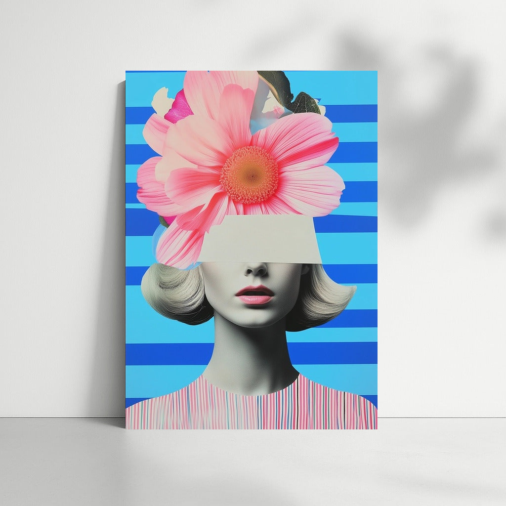 Flower Symphony in Stripes