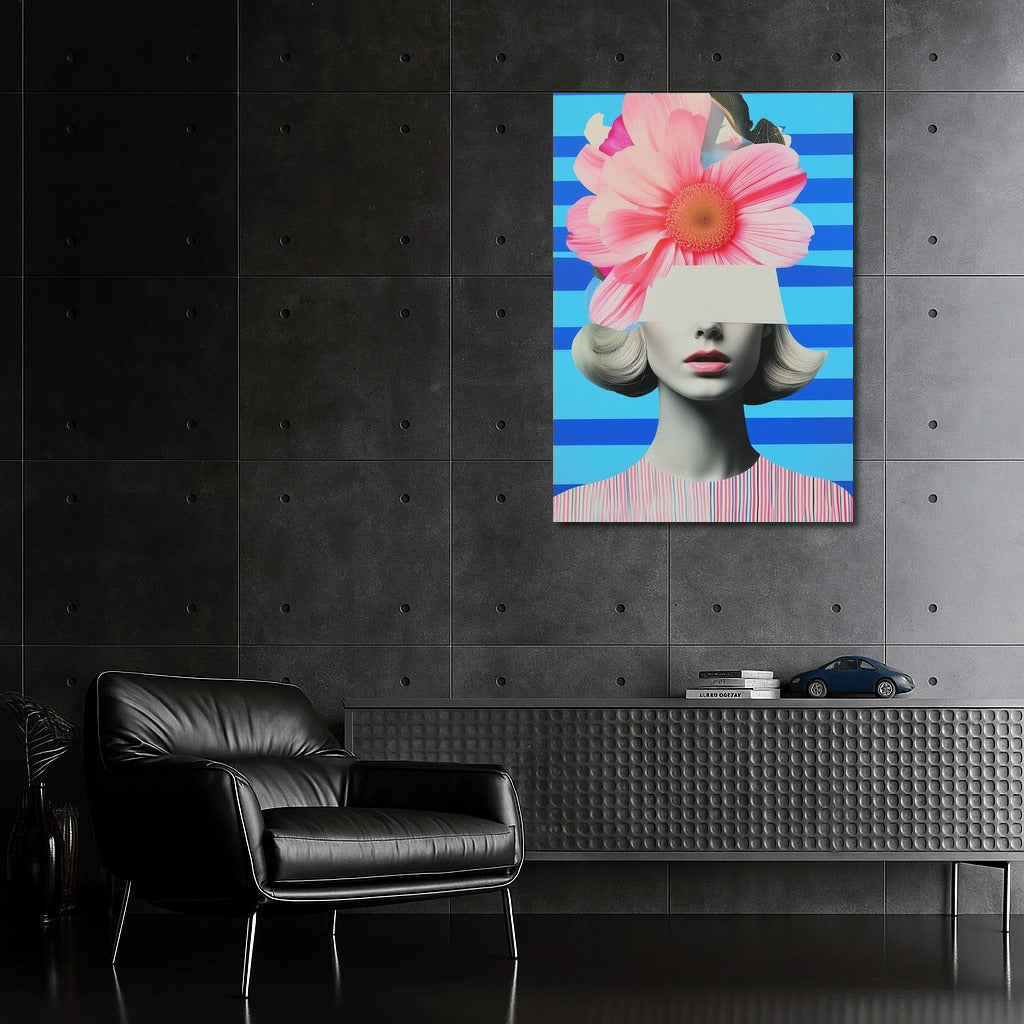 Flower Symphony in Stripes