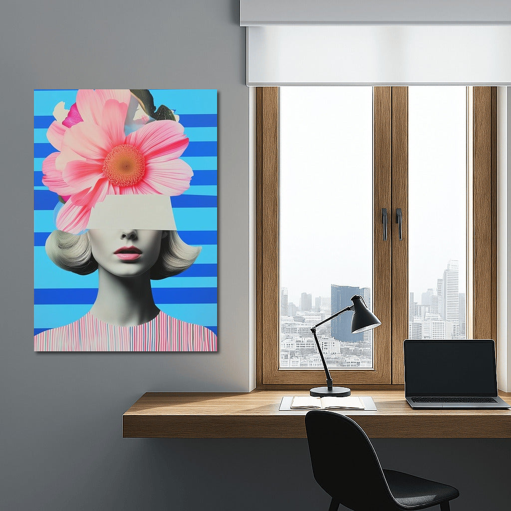 Flower Symphony in Stripes