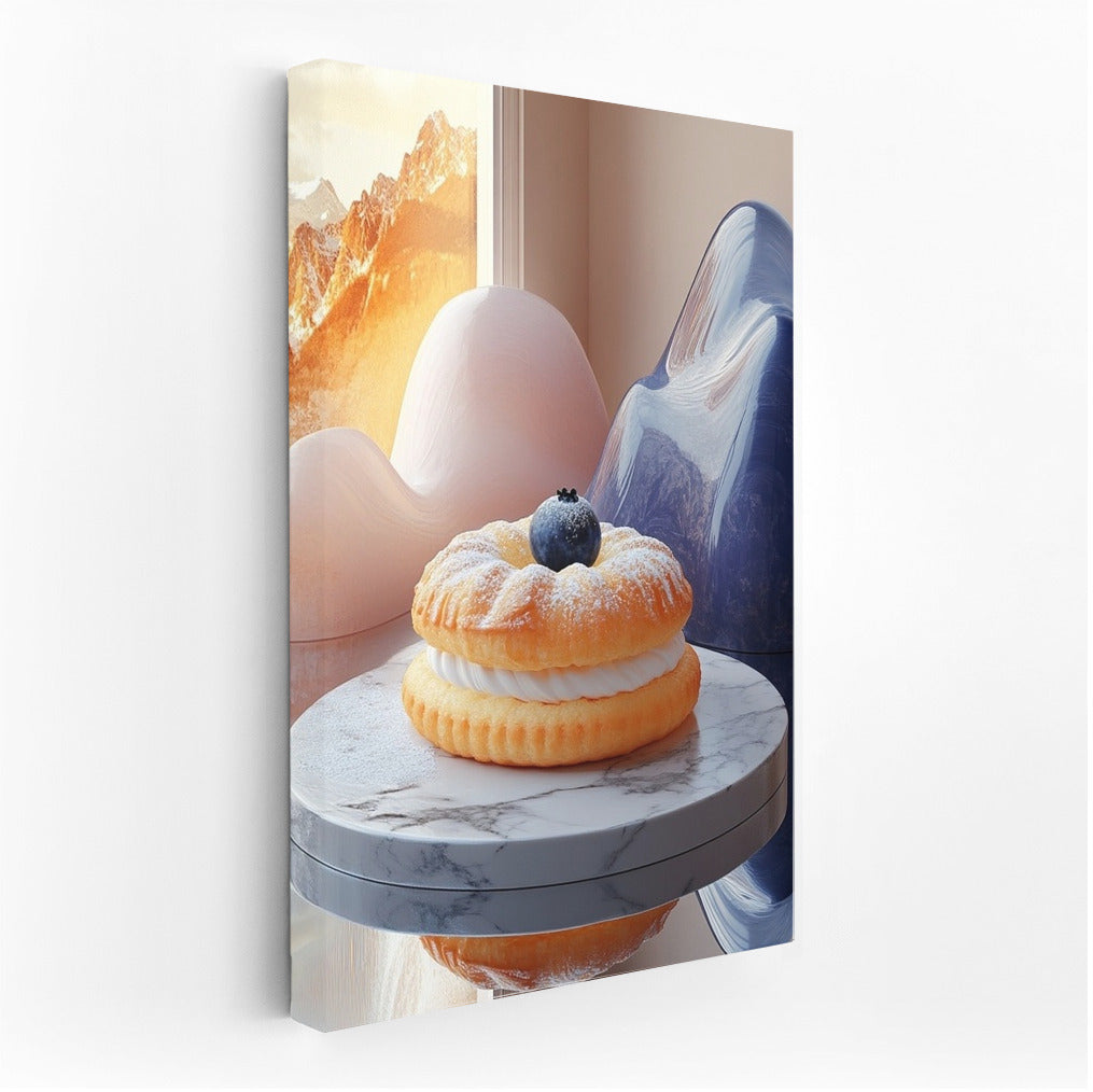 Dessert in the Embrace of the Peaks