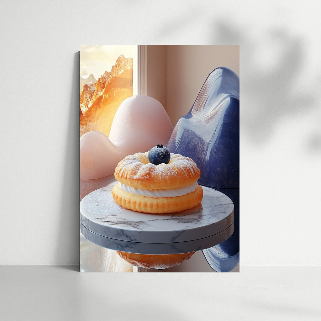 Dessert in the Embrace of the Peaks