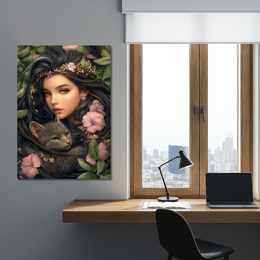Flower Whisper and Cat's Eye