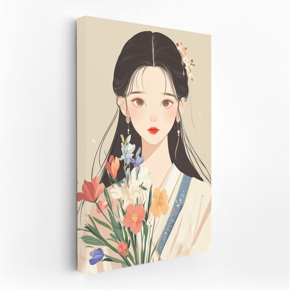 Graceful Waltz of Flowers