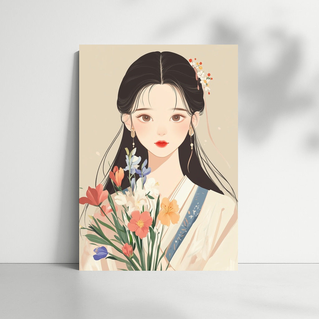 Graceful Waltz of Flowers